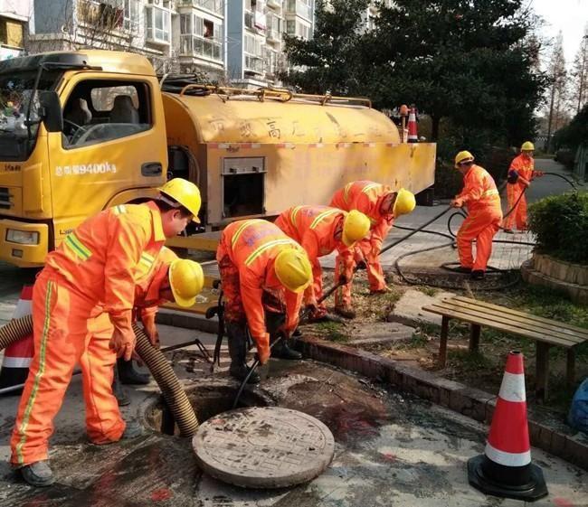 潭门镇市政管道清淤